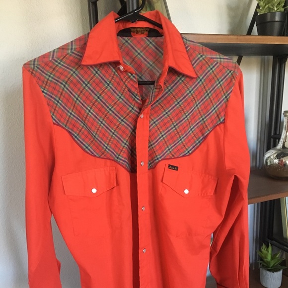 Bar-m Rancher Western Vintage Button-up Shirt - Picture 2 of 6
